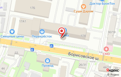 Компания Геодезия-Кадастр на Борисовском шоссе на карте