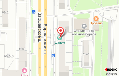 Московский еврейский театр Шалом на карте