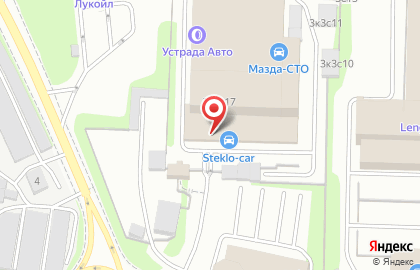 Центр автостекла Bitstop на улице Василия Петушкова на карте