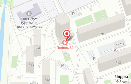 Мини-маркет в Головинском районе на карте