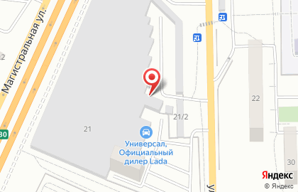 Гаражно-потребительский кооператив №44 на карте