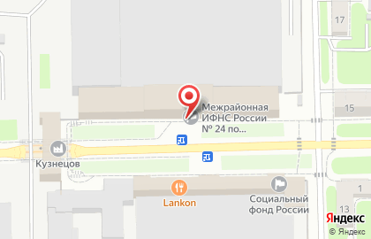 Служба доставки Express Суши на карте