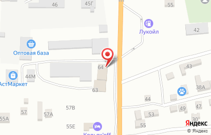 Мебельный магазин в Астрахани на карте