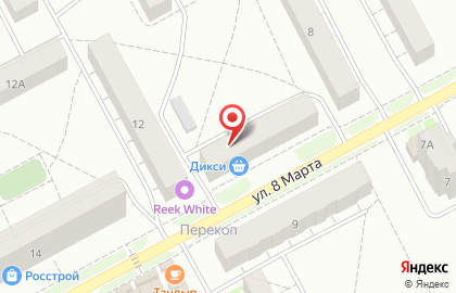 Банкомат Промсвязьбанк на улице 8 Марта на карте