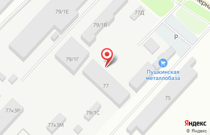София в Пушкине на карте