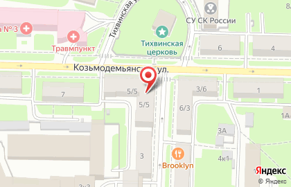 Студия ногтевого сервиса Елены Поповой на Тихвинской улице на карте