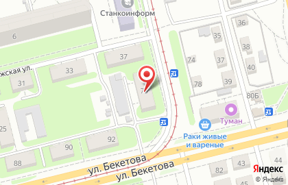 Научно-производственная компания Теко на Кузнечихинской улице на карте