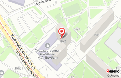 Район Богородское Общественный пункт охраны порядка Восточного административного округа на Краснобогатырской улице, 19 к 2 на карте