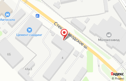 Магазин ТеплоТехника на Стеклозаводском шоссе на карте