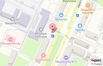 Микрофинансовая компания Реальные деньги на проспекте Ленина на карте