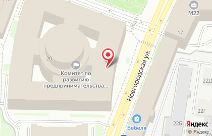 Комитет по науке и высшей школе в Санкт-Петербурге на карте
