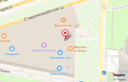 Бистро Крем-бюро на Кутузовском проспекте на карте