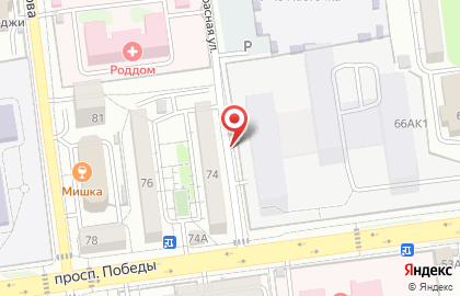 M@TRIX на проспекте Победы на карте