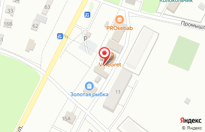Ареал на Морквашинской улице на карте