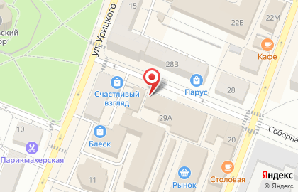 Продовольственный магазин в Санкт-Петербурге на карте