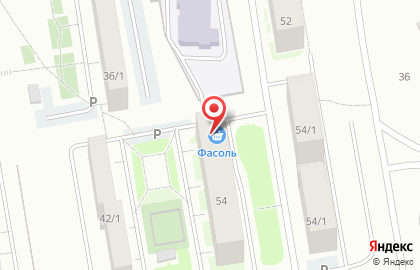 Мини-маркет Фасоль в Октябрьском районе на карте