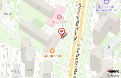 СберБанк на Пролетарском проспекте на карте