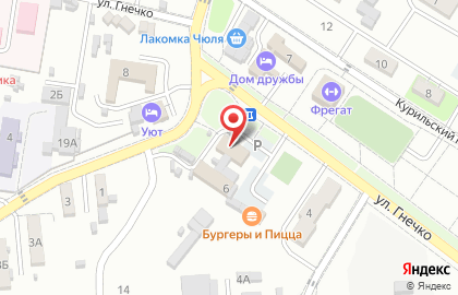 Пит-стоп бургер на карте