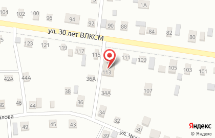 СТО Респект на улице 30 лет ВЛКСМ на карте