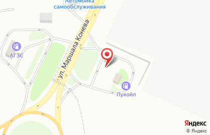 ЛУКОЙЛ-Центрнефтепродукт на улице Маршала Конева на карте