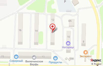 Участковый пункт полиции Управление МВД России по Камчатскому краю в Петропавловске-Камчатском на карте