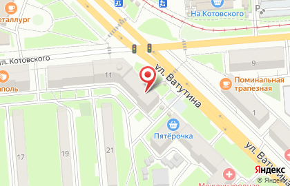 Банкомат СберБанк в Новосибирске на карте