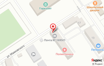 Почта России в Сыктывкаре на карте