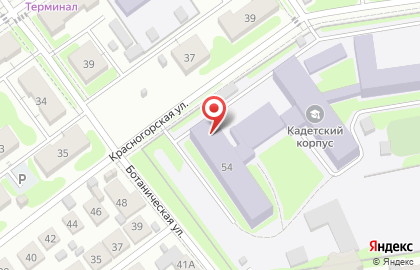 Сибирский центр подготовки спасателей на карте