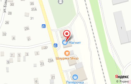 Супермаркет Магнит на Профильной на карте