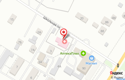 Городская поликлиника №4 в Октябрьском районе на карте