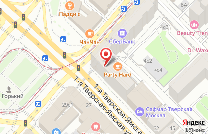 Мансарда на 1-й Тверской-Ямской улице на карте
