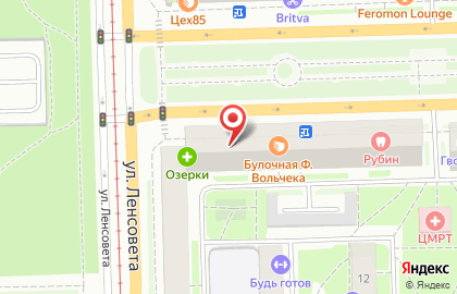 Магазин женской одежды Империя платья в Московском районе на карте