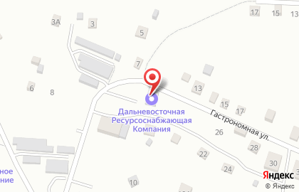 Дальневосточная ресурсоснабжающая компания во Владивостоке на карте