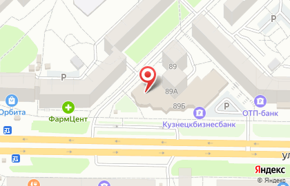 КББ на улице Кирова, 89а на карте