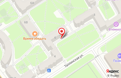 Кафе Скорпион в Красногвардейском районе на карте