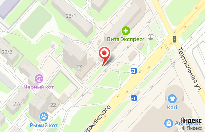 Киоск по продаже печатной продукции Роспечать на проспекте Дзержинского на карте