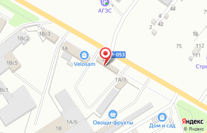 Магазин автотоваров на Раевском тракте на карте