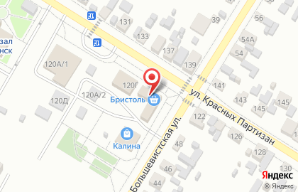 Торгово-строительная компания Каменка на Большевистской улице на карте