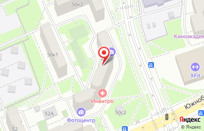 На Южнобутовской на Южнобутовской улице на карте
