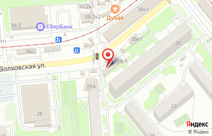 Киоск по продаже фруктов и овощей в Новосибирске на карте