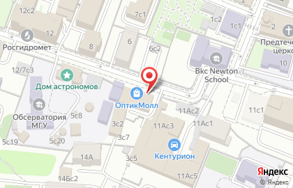 Консалтинговая компания WillMore в Нововаганьковском переулке на карте