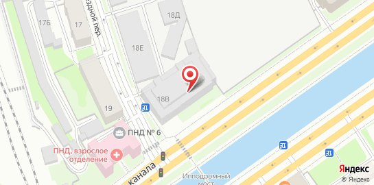Ветеринарный центр Белый Бим на метро Пушкинская на карте