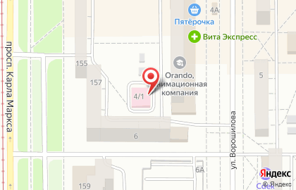 Медицинский центр Тет-а-Тет в Орджоникидзевском районе на карте