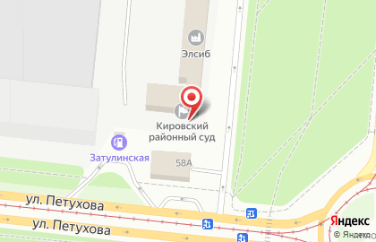 Кировский районный суд в Кировском районе на карте