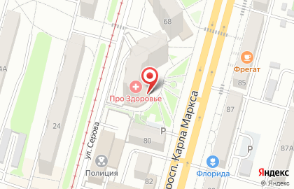 Банкомат ВТБ на проспекте Карла Маркса, 72 на карте