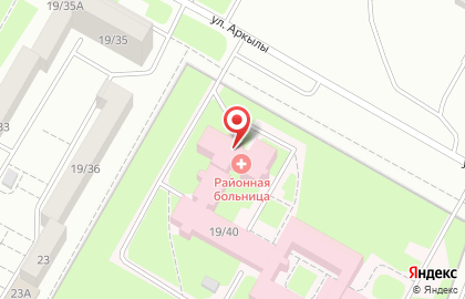 Тукаевская центральная районная больница в Набережных Челнах на карте