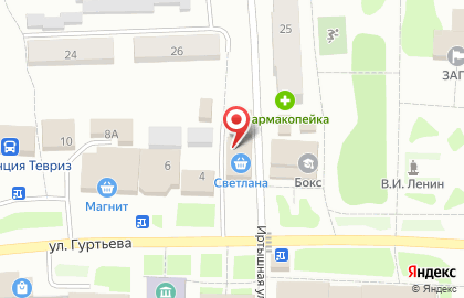 Магнит Аптека в Омске на карте
