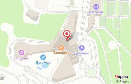Сатурн на улице Ленинградской на карте