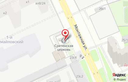Храм Сретения Господня на карте