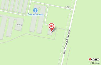 Первомайский совхоз декоративного садоводства, ГУП Мосзеленхоз на карте